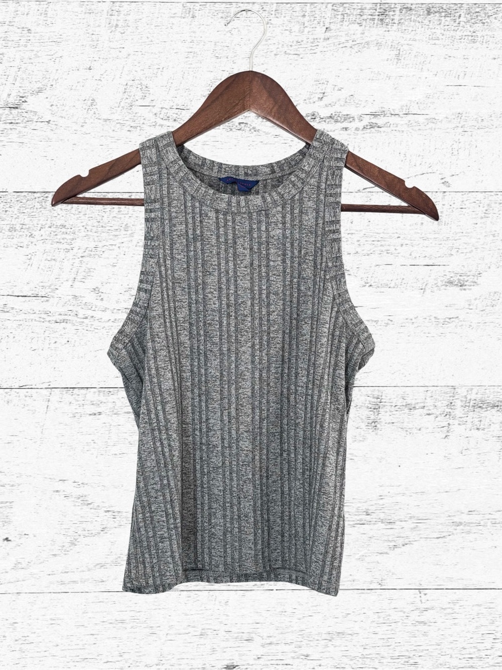 Aeropostale Gray Ribbed Women's Tank Top